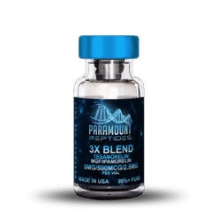 3X Blend Tesamorelin (5mg) / MGF (500mcg) / Ipamorelin (2.5mg) Research Bundle