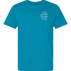 Anti Peptide Peptide Club T-Shirt – Blue