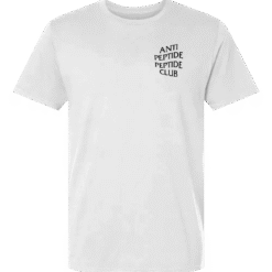 Anti Peptide Peptide Club T-Shirt – White